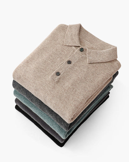 Luxe Cashmere Polo