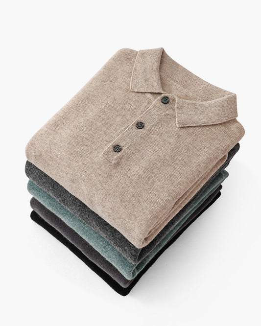 Luxe Cashmere Polo