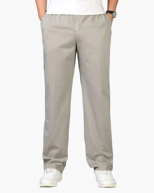 Linen Trousers With Drawstring