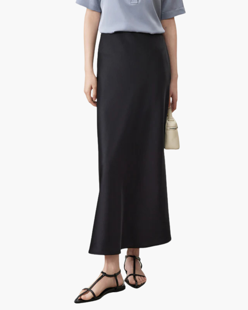 Elegant Silk Skirt