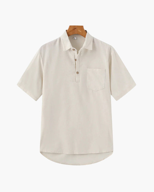 Linen Polo Shirt