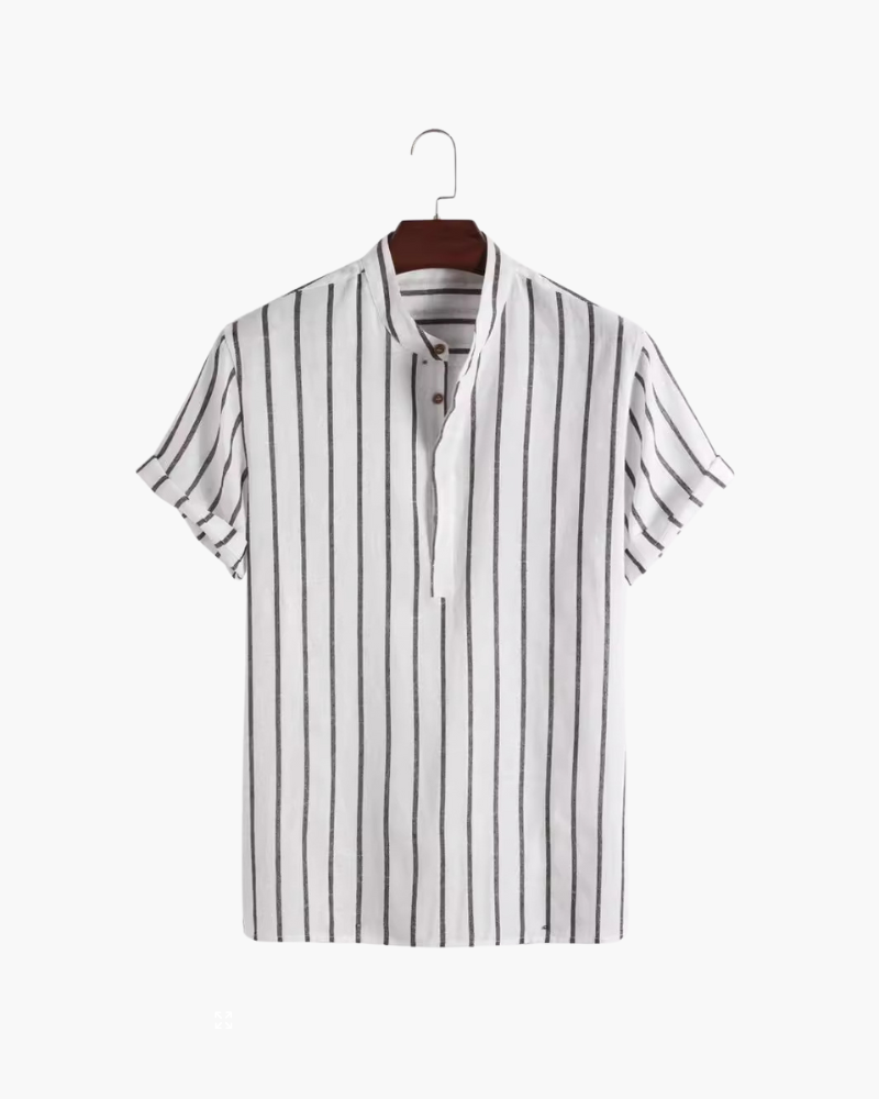 Striped cotton shirt