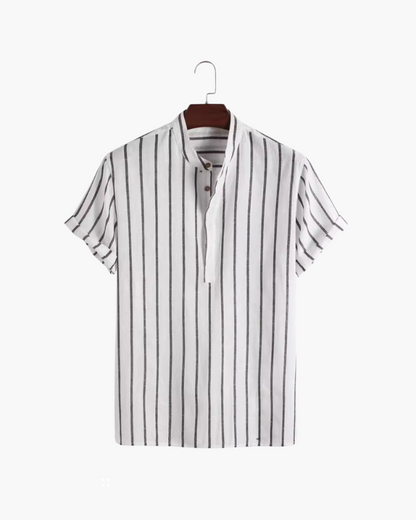 Striped cotton shirt