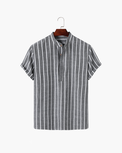 Striped cotton shirt