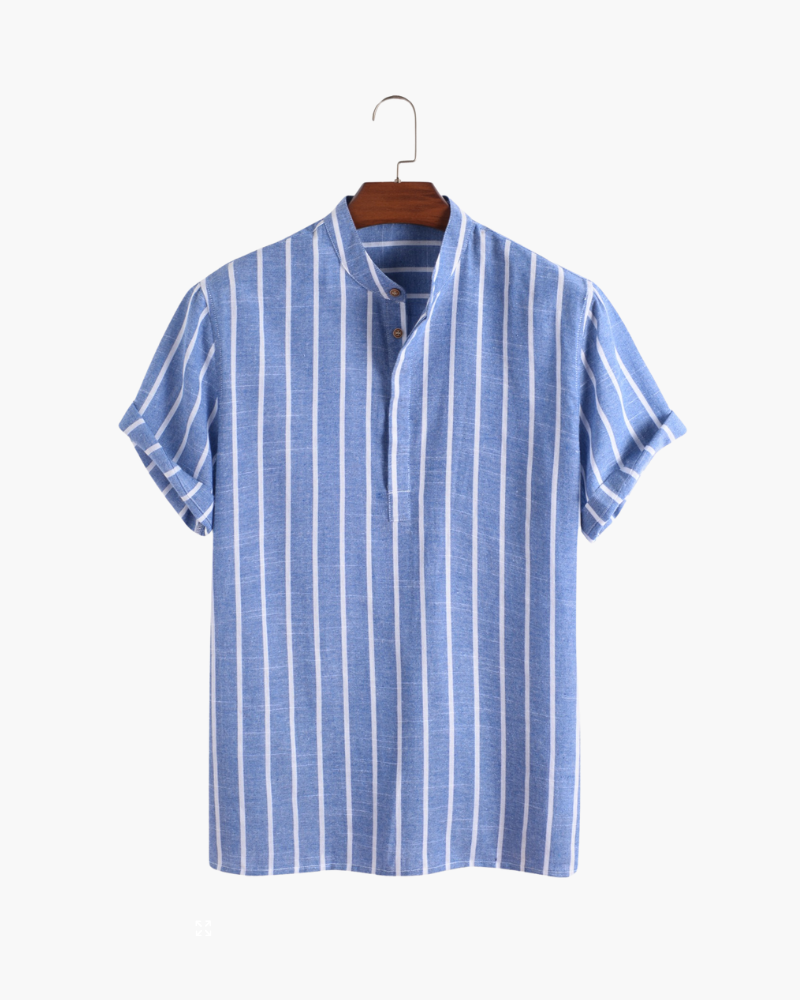 Striped cotton shirt