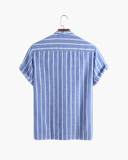 Striped cotton shirt