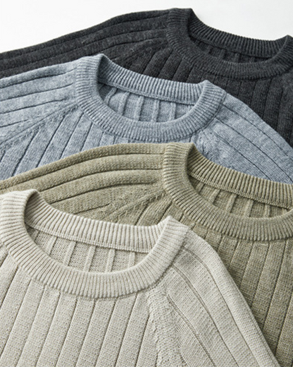 Ribbed Wool Sweater