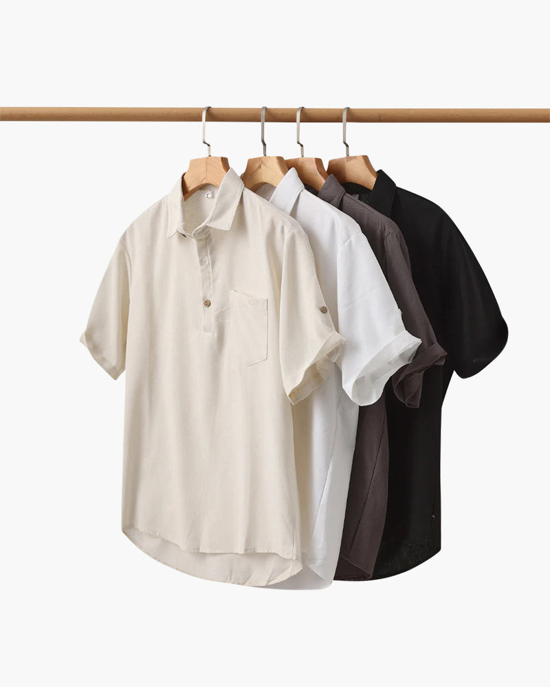 Linen Polo Shirt