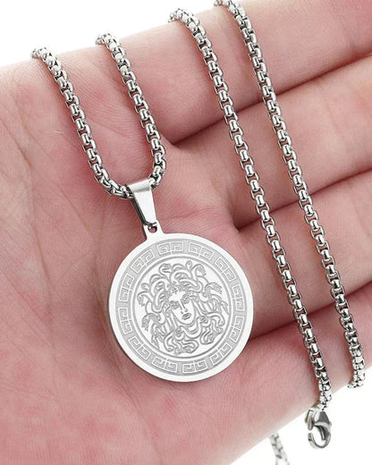 Medusa Pendant Necklace