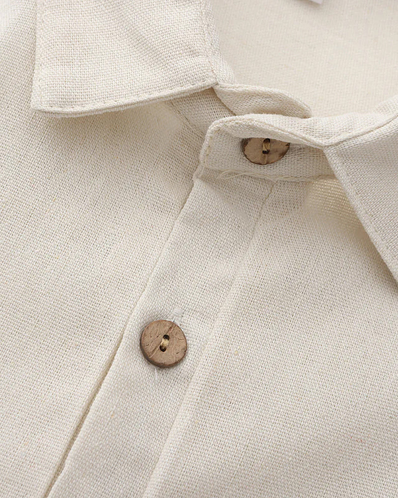 Linen Polo Shirt