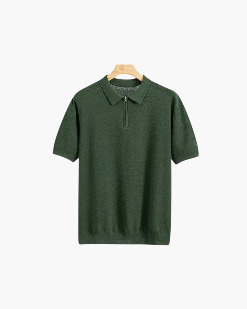 Marbella Zip Up Polo