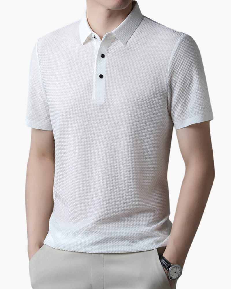 Exclusive Silk Polo Shirt