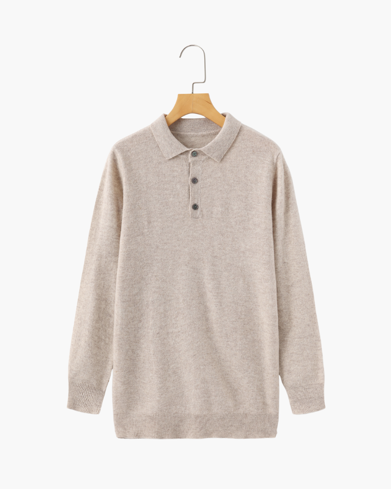 Luxe Cashmere Polo