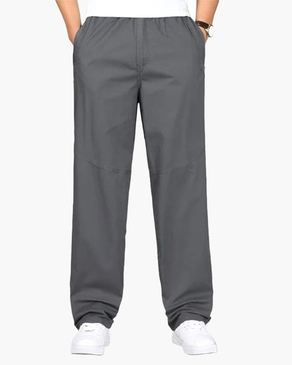 Linen Trousers With Drawstring