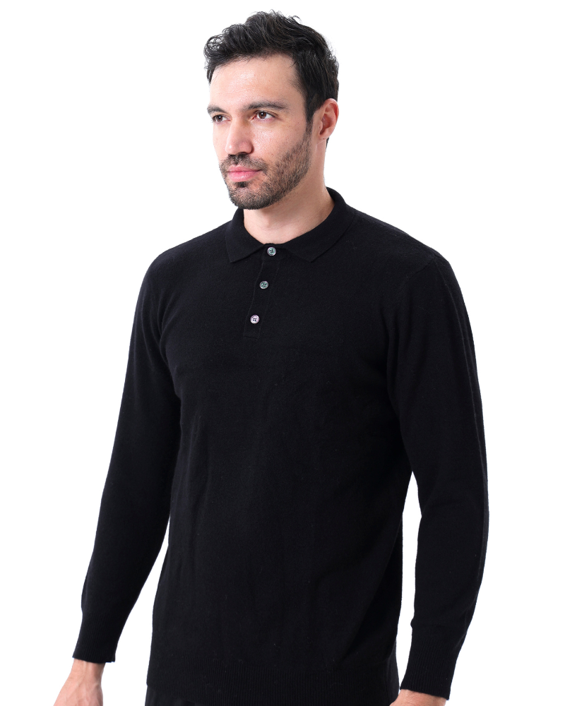 Luxe Cashmere Polo