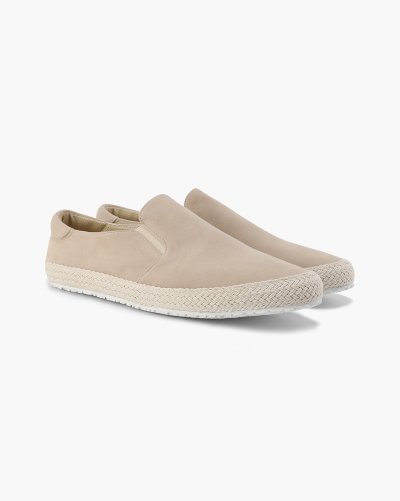 Silk Suede Slip Ons