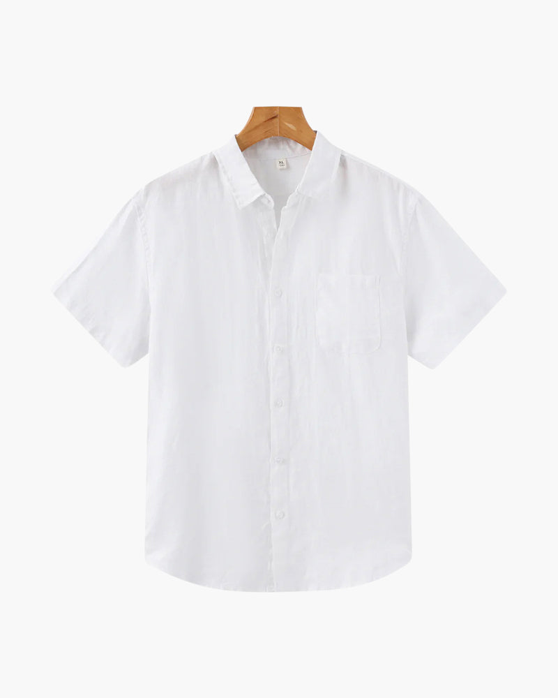 Short Sleeve Linen Shirt