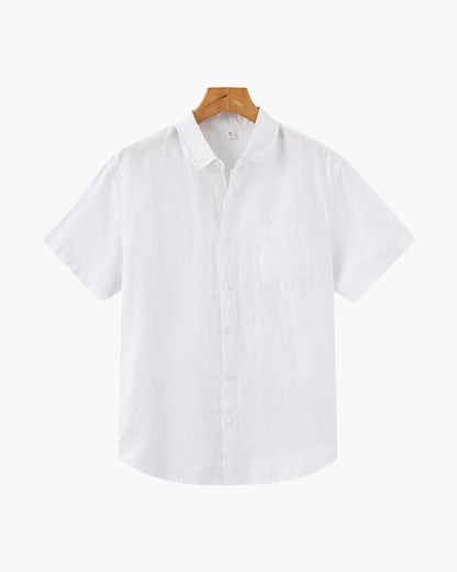 Short Sleeve Linen Shirt