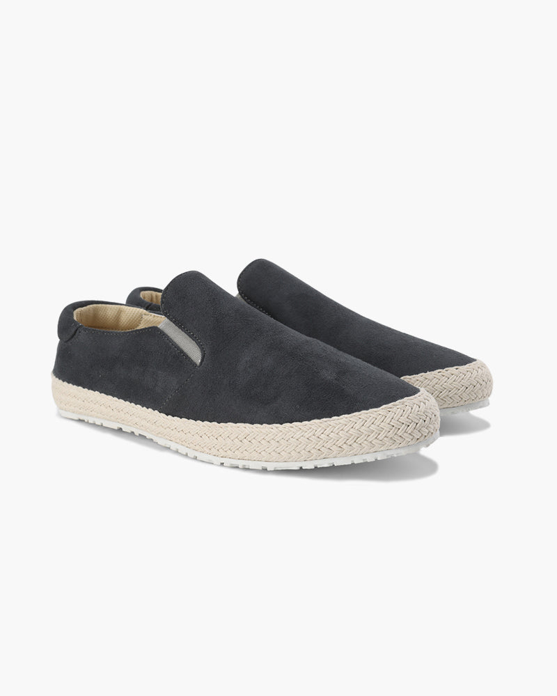 Silk Suede Slip Ons