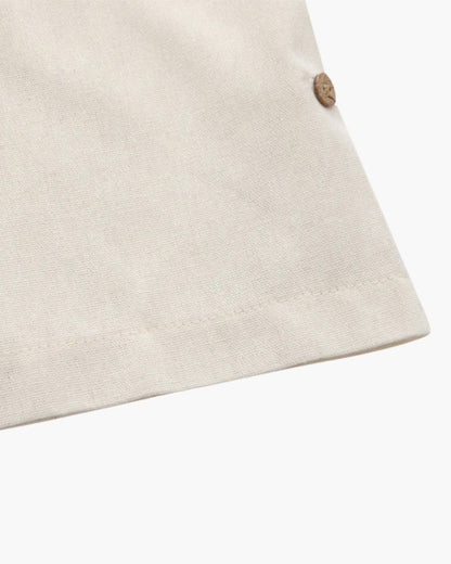 Linen Polo Shirt