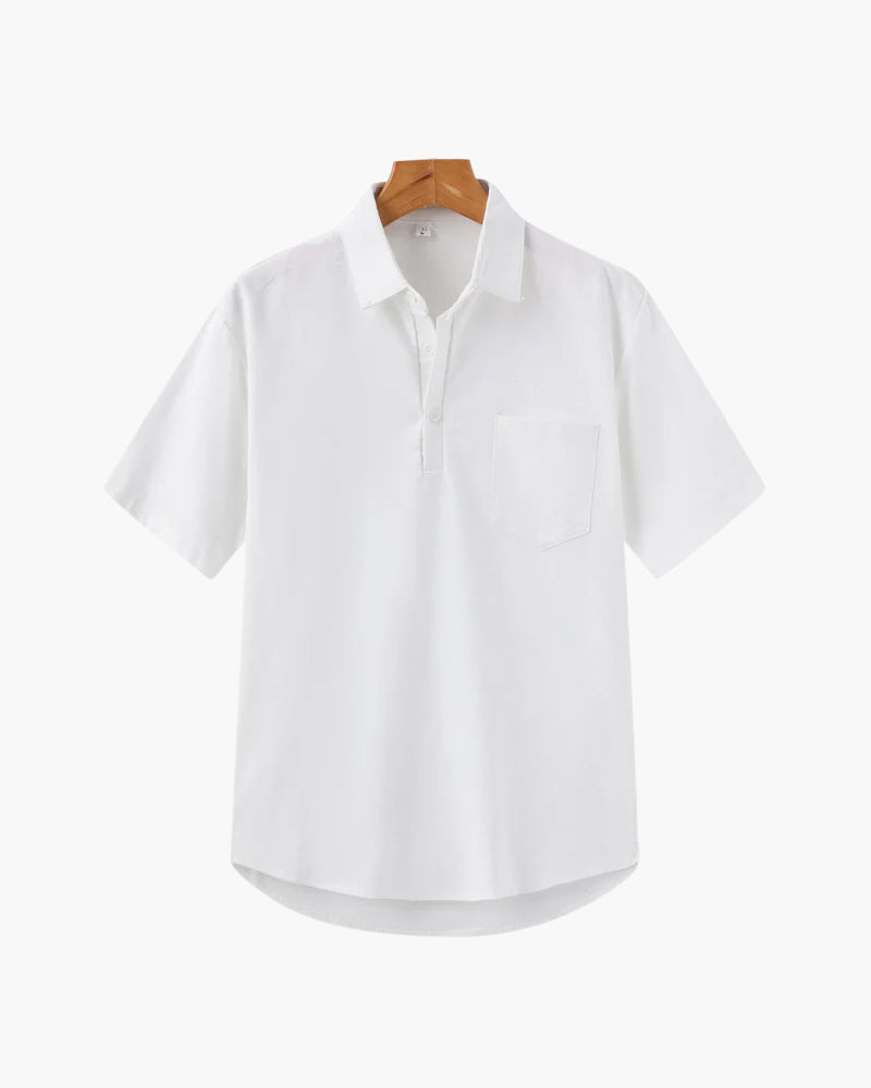 Linen Polo Shirt