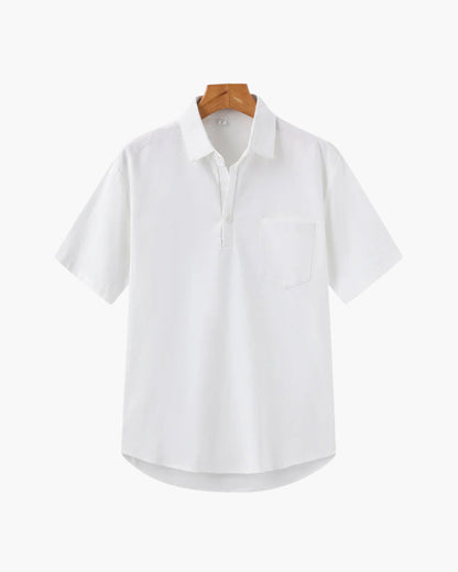 Linen Polo Shirt