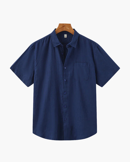 Short Sleeve Linen Shirt