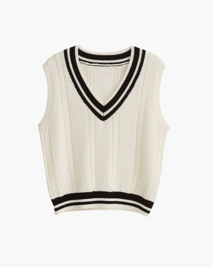 Classic Knit Vest Sweater