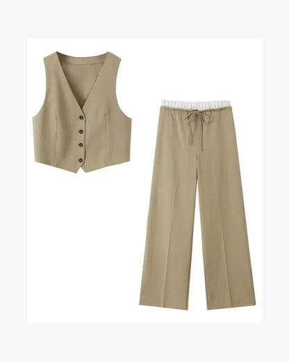 Women's Suit - Vest & Trousers