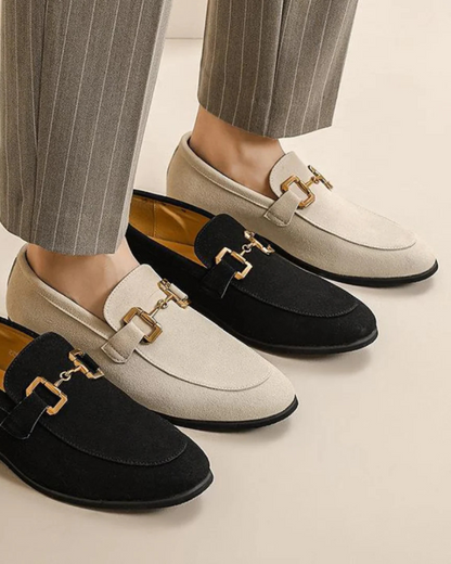 Luxury Slip-Ons Made Of Calf Suede