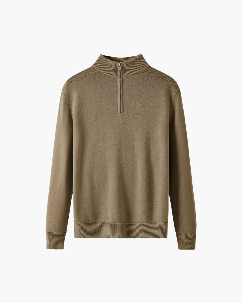 Luxe Merino Half Zip Sweater